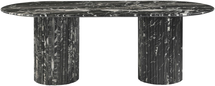 Messina 87" Marble Dining Table