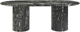 Messina 87" Marble Dining Table