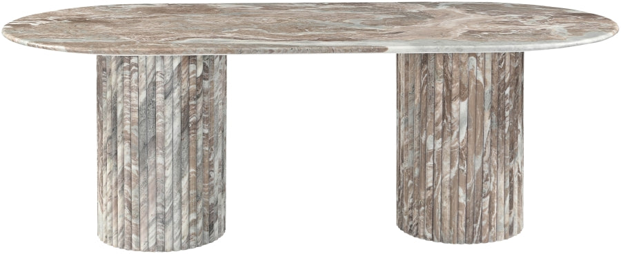 Messina 87" Marble Dining Table