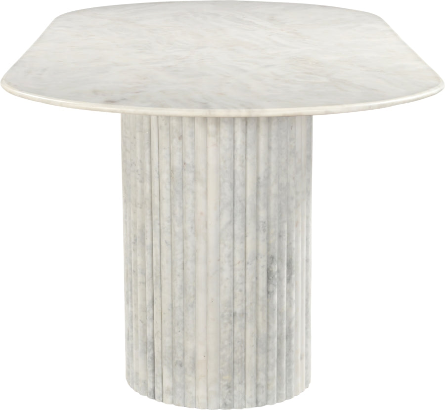 Messina 87" Marble Dining Table
