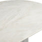 Messina 87" Marble Dining Table