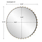 COSMOPOLITAN ROUND MIRROR