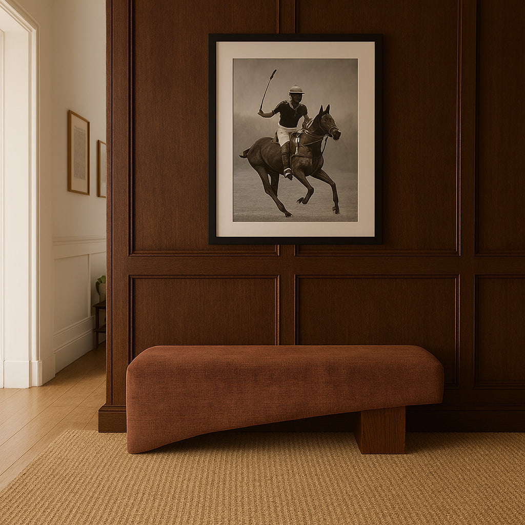 Alora Fabric Upholstered Bench