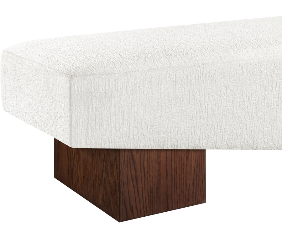 Alora Fabric Upholstered Bench