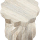 Caserta Travertine Finish Indoor/Outdoor Concrete End Table (Copia)