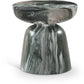 Avellino Marble Finish Indoor/Outdoor Concrete End Table