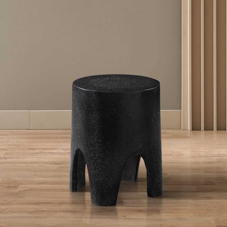 Foligno Marble Finish Indoor/Outdoor Concrete End Table