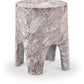 Foligno Marble Finish Indoor/Outdoor Concrete End Table