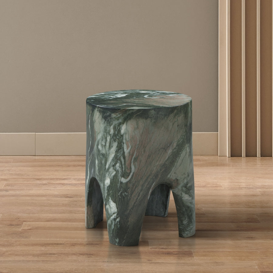 Foligno Marble Finish Indoor/Outdoor Concrete End Table