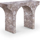 Pomezia Marble Finish Console Table