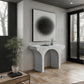 Pomezia Marble Finish Console Table