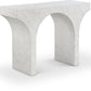 Pomezia Marble Finish Console Table