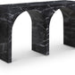 Faenza Marble Finish Console Table