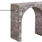 Faenza Marble Finish Console Table