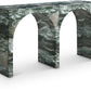 Faenza Marble Finish Console Table