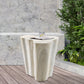 Monza Travertine Finish Indoor/Outdoor Concrete End Table