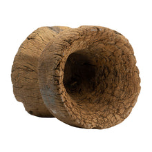 Cargar imagen en el visor de la galería, Antique Round Wooden Low Stool

