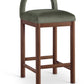 Conrad Velvet Upholstered Counter Stool
