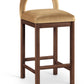 Conrad Velvet Upholstered Counter Stool