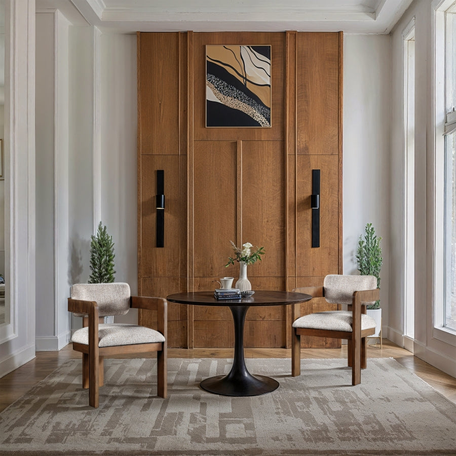 Dame Fabric Upholstered Counter Stool