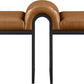 Delphine Vegan Leather Upholstered Bench