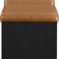 Delphine Vegan Leather Upholstered Bench