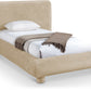 Modena Chenille Fabric Upholstered Bed