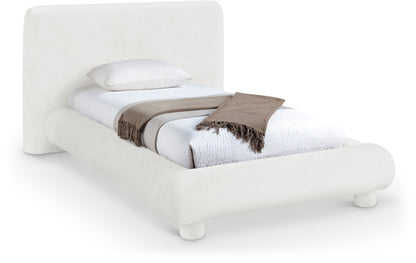 Modena Chenille Fabric Upholstered Bed