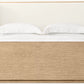 CAMA DE ABRIGO DE TELA LIGNÉ CON PIE DE CAMA