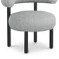 Bordeaux Boucle Fabric Accent Chair