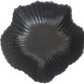 BREEVALE SET OF 2 BLACK BOWLS 7 (IN)