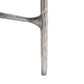 Jessa Forged Metal Tall Round End Table