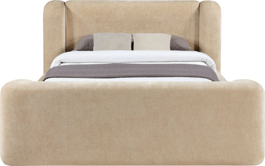 Modena Chenille Fabric Upholstered Bed