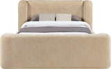 Modena Chenille Fabric Upholstered Bed