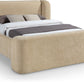 Modena Chenille Fabric Upholstered Bed