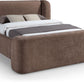 Modena Chenille Fabric Upholstered Bed