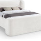 Modena Chenille Fabric Upholstered Bed