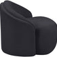 Caspian Chenille Fabric Upholstered Accent Chair