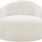 Caspian Chenille Fabric Upholstered Accent Chair