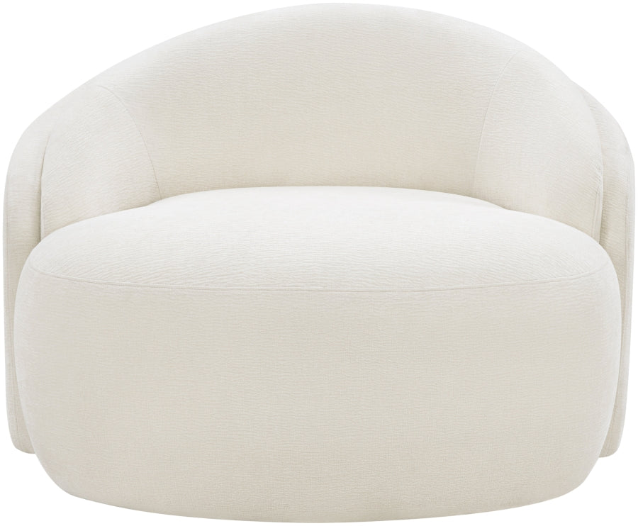Caspian Chenille Fabric Upholstered Accent Chair