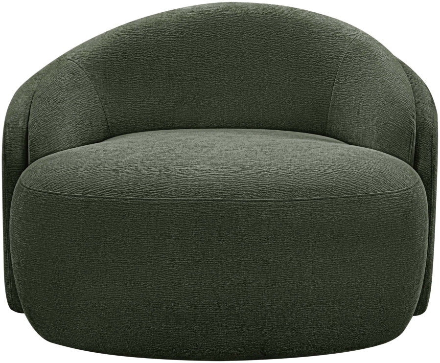 Caspian Chenille Fabric Upholstered Accent Chair
