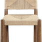 Bohemia Woven Seagrass Cord And Solid Wood Dining Chair