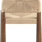 Bohemia Woven Seagrass Cord And Solid Wood Dining Chair