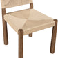 Bohemia Woven Seagrass Cord And Solid Wood Dining Chair