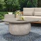 Britney Outdoor Round Coffee Table