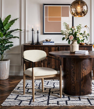 Cargar imagen en el visor de la galería, Riccio Performance Fabric Upholstered Dining Arm Chair
