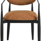 Riccio Performance Fabric Upholstered Dining Arm Chair