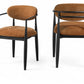 Riccio Performance Fabric Upholstered Dining Arm Chair