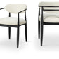 Riccio Performance Fabric Upholstered Dining Arm Chair