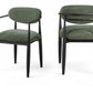Riccio Performance Fabric Upholstered Dining Arm Chair
